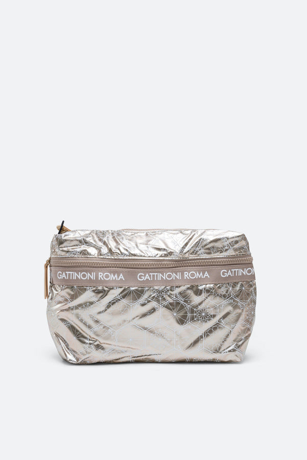 Large EasyChic Sparkly Gold Beauty Case