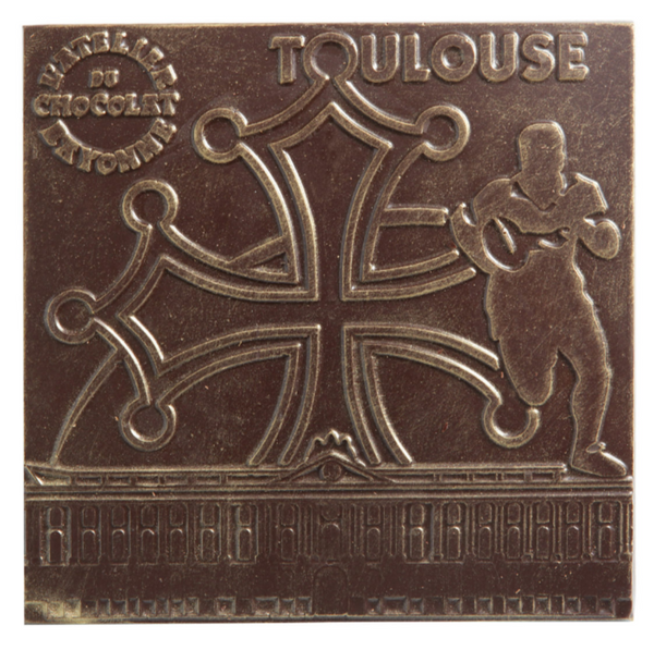 DARK CHOCOLATE PLAQUE - TOULOUSE