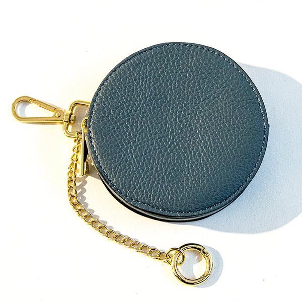 POUCH - leather dollar coin purse