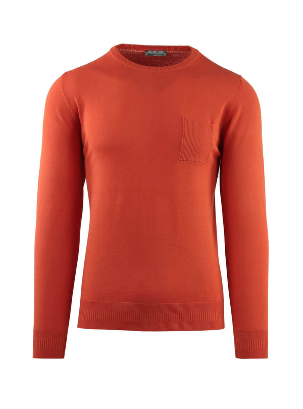 CREW NECK WITH POCKET