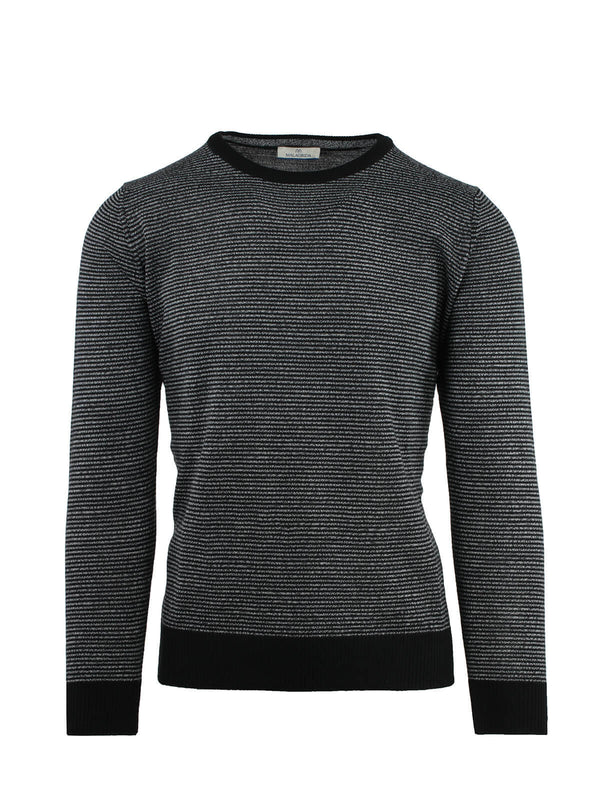 STRIPED CREW NECK