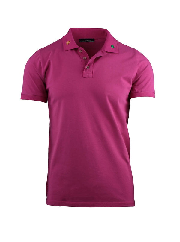 POLO COLLAR WITH EMBROIDERY