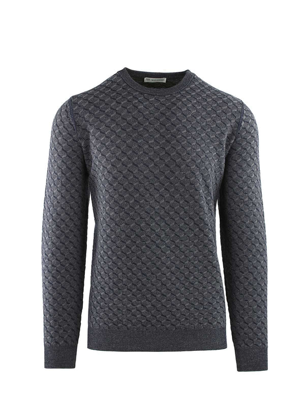 NECKLACE WITH TWO-COLORED DIAMOND SHAPES