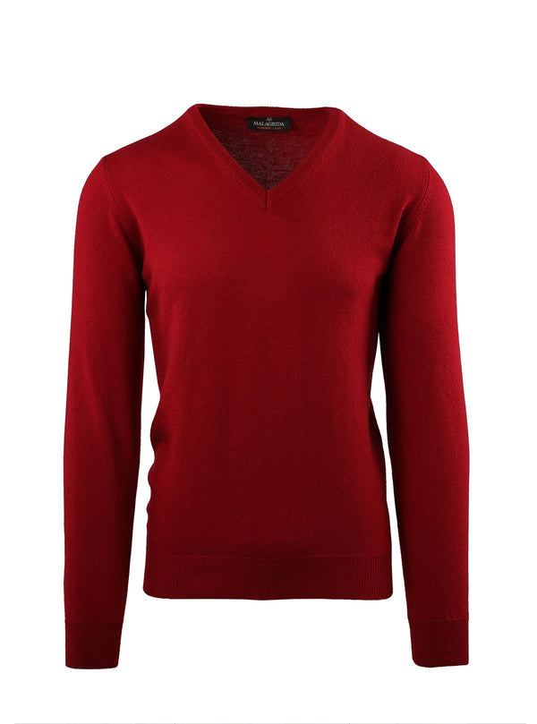 CASHMERE BLEND PULLOVER WITH SUEDE PATCHES