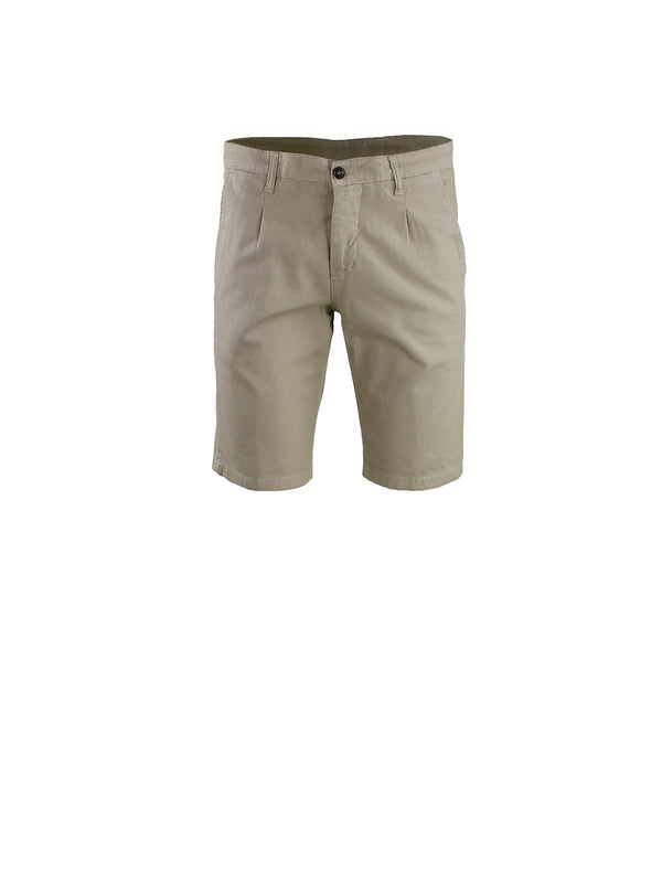 WOVEN FABRIC BERMUDA SHORTS
