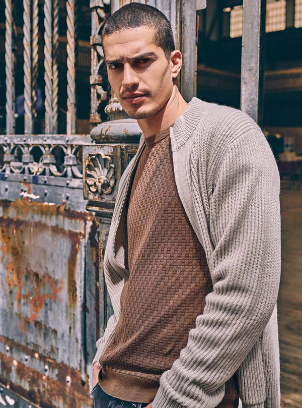 ENGLISH CORDUROY ZIP JACKET WITH POCKETS