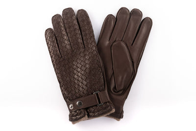 Guanti artigianali in pelle e cashmere sartoria made in italy