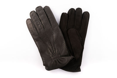 Guanti artigianali in pelle e cashmere sartoria made in italy