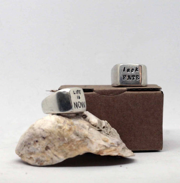 anello_sigillo_argento con stampa personalizzata