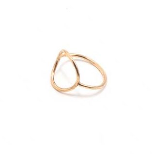 anello con cerchio in oro