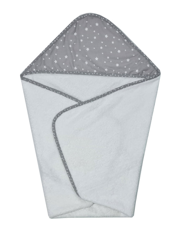 Pamučni ručnik 75x75cm - dezen - Sive zvijezde 2