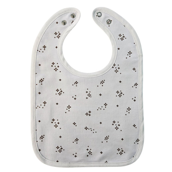 Bib with Waterproof Backing - Sparkles