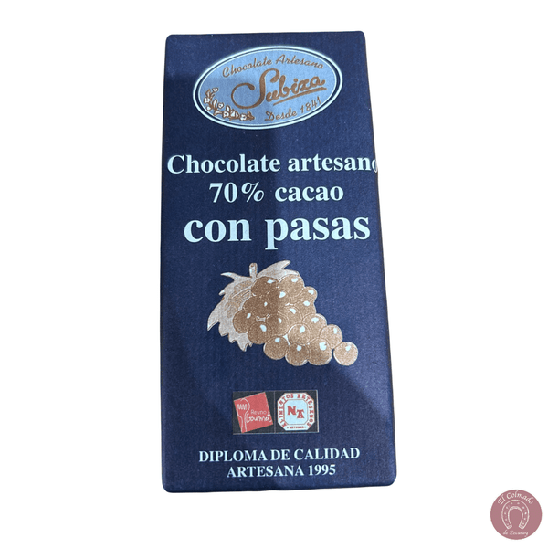 Chocolates de pasas al ron Roncesvalles