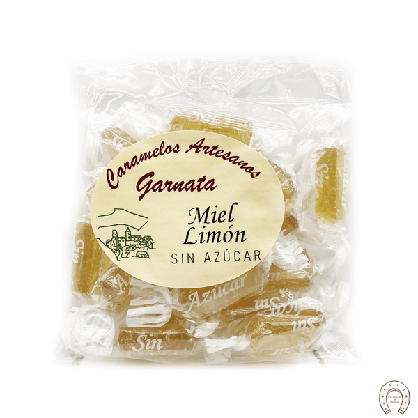 Caramelos de miel y limón sin azucar