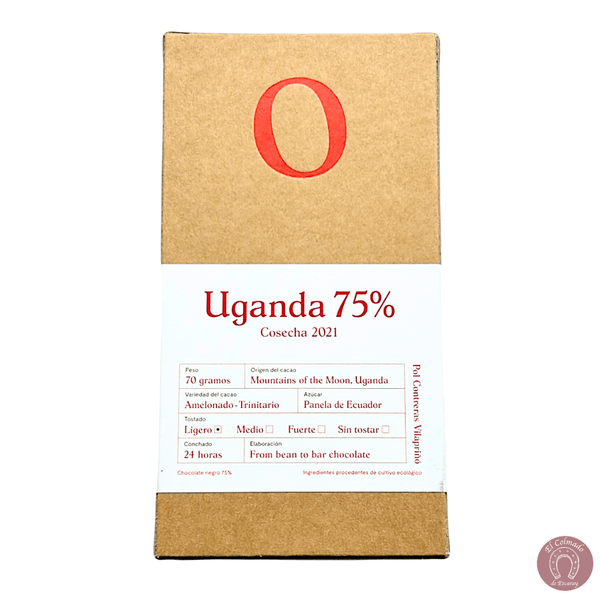 Chocolate artesano Ezcaray Pol Contreras Echaurren Uganda 75%