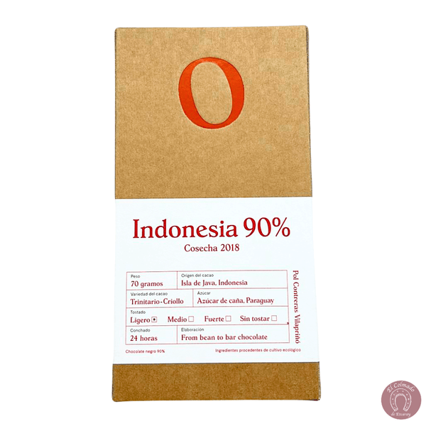 Chocolate artesano Ezcaray Pol Contreras Echaurren Indonesia 90%
