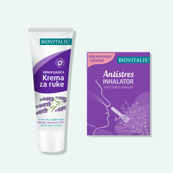 Biovitalis Antistres paket s opuštajućom lavandom