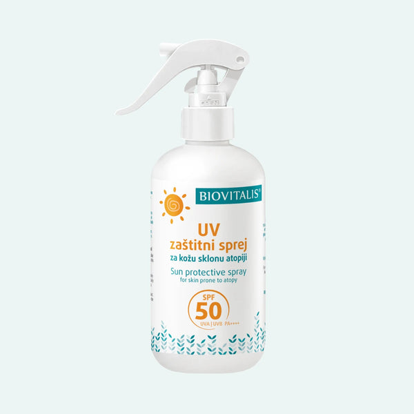 UV zaštitni sprej za kožu sklonu atopiji SPF 50
