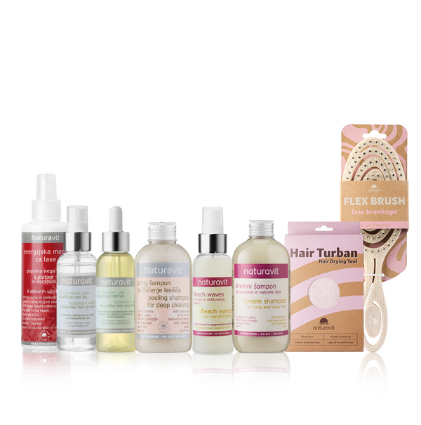 Popolenpaket za engo kodrastih las