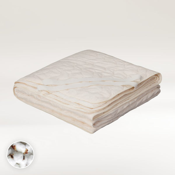 Posteljni nadvložek Melody Organic s prevleko iz 100 % bombaža, vsebuje naravno polnilo iz bombaža. Kvalitetni materiali. Slovenski proizvod.