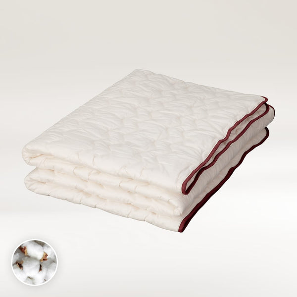 Naravno odejo Baby za otroke s polnilom in prevleko iz 100 % naravnega bombaža.