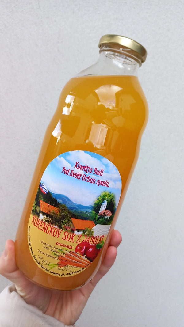 Carrot juice with apples 1l