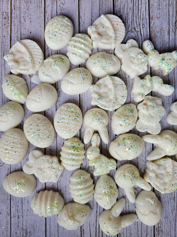 Solaris Blanc mini zajčki in jajčki, 5 kom