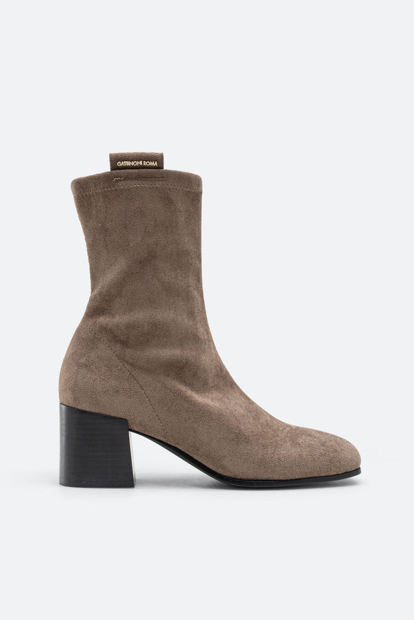 Zion Beige Suede Ankle Boot