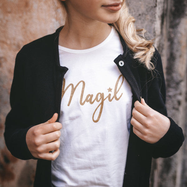 MAGIL GOLD PRINT T-SHIRT