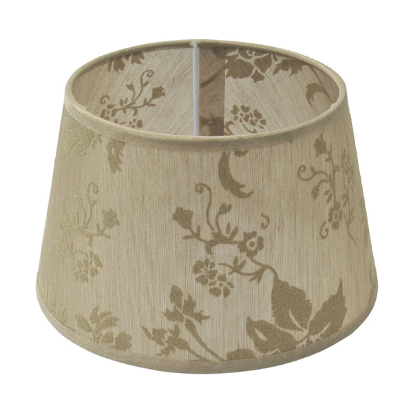 Various Drum Shade Round - Brown – Trend Silk Flora – Ø20 cm