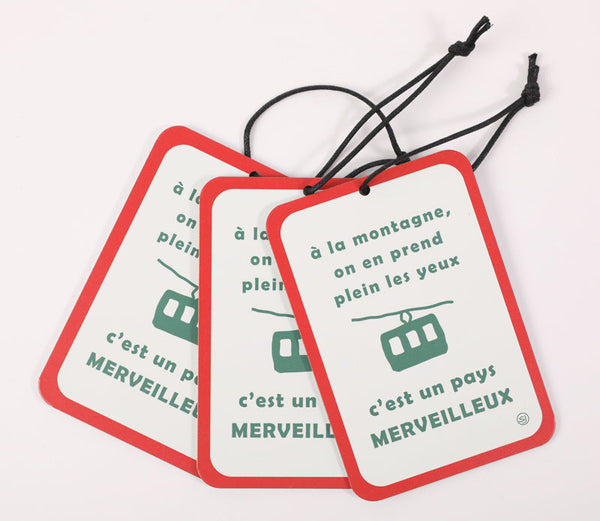 Mini decorative plaque wonderful country