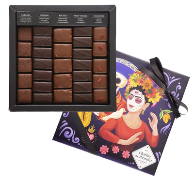 ILBARRITZ DARK AND MILK CHOCOLATE BOX HALLOWEEN