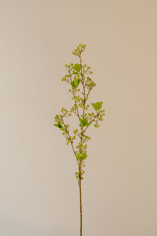 Indore Silva - Bessentak - Green - artificial branch - silk