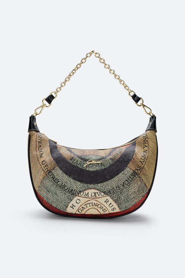 Planetarium L. Hobo PVC Planetarium/Leather Classic/Black