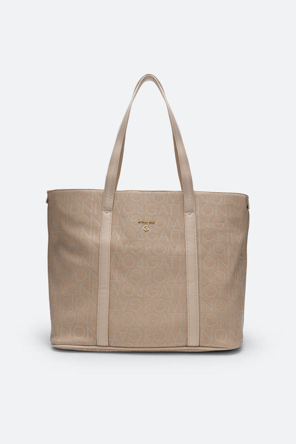 Charlie Shopping PU Beige