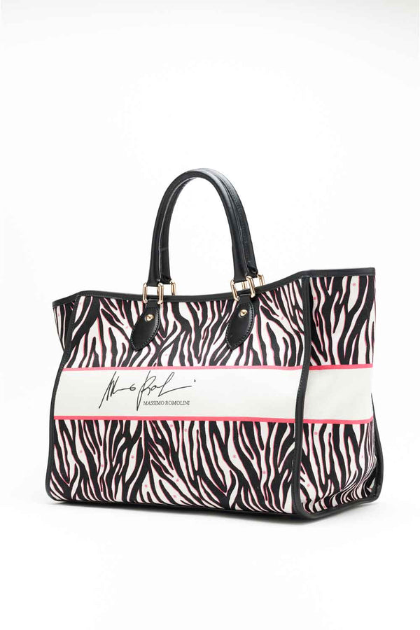 Chiara Bag Zebra - Barone Firenze
