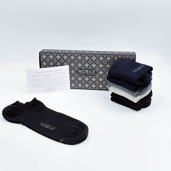 Chaussettes de cheville 6 paires - Couleurs de base