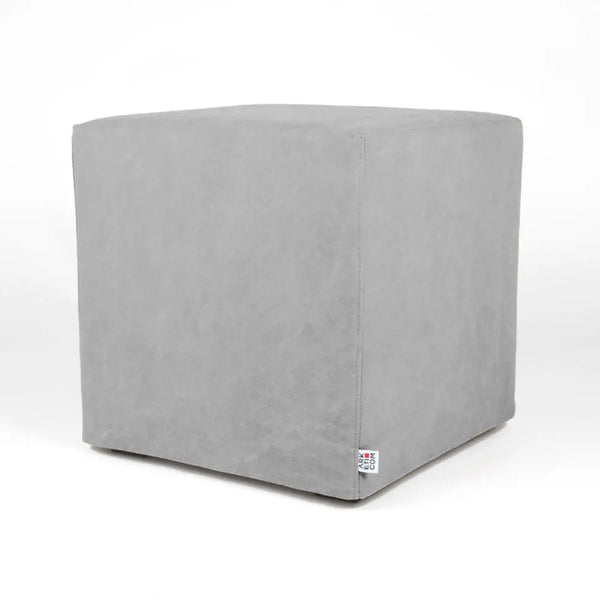 CUBE 35 | Pouf Poggiapiedi in Cotone con Piedini (2020367532101)