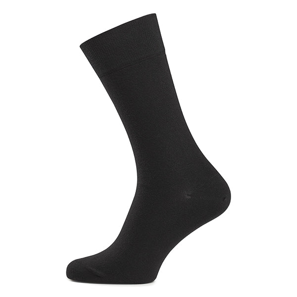 Cotton Men's Socks – Basic | Black