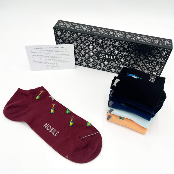 Ankle Socks 6 Pairs - Montecarlo