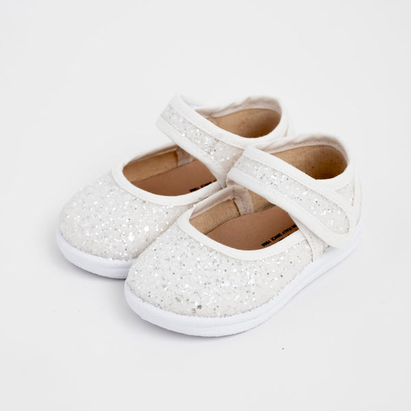 Bebe' con velcro glitter