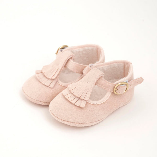 BALLERINA CON FRANGE SCAMOSCIATA