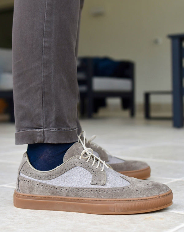 ISCHIA - Flanelle Taupe