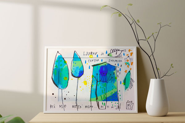 Love is the center of the universe...