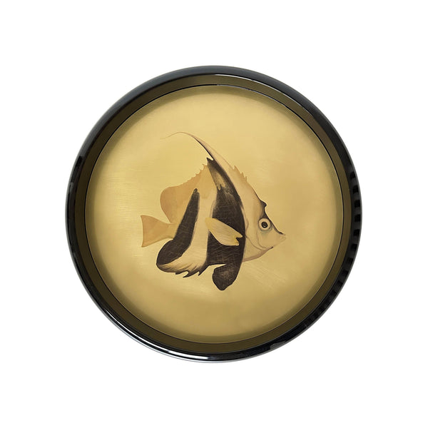 Glossy Brass Fish Tray