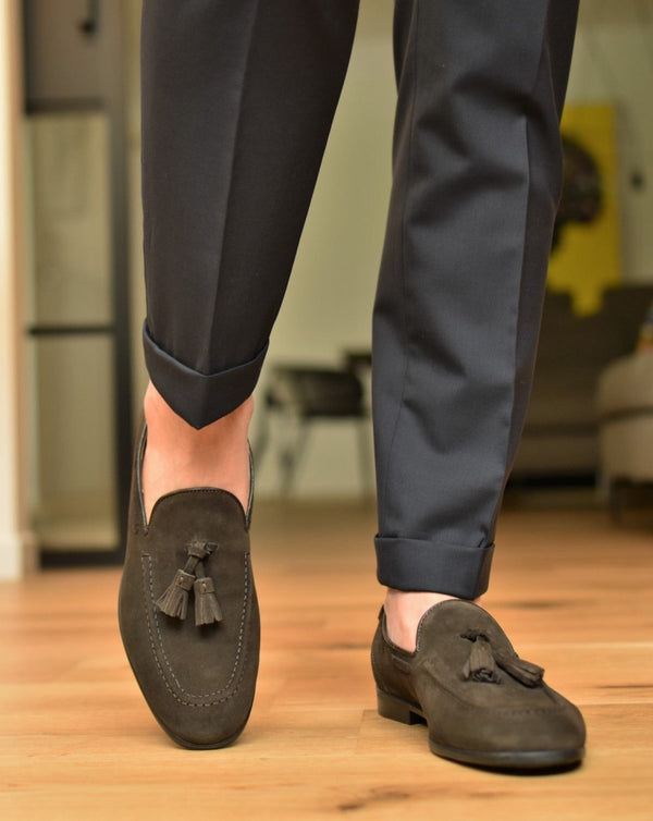 VULCANO - Brown Suede