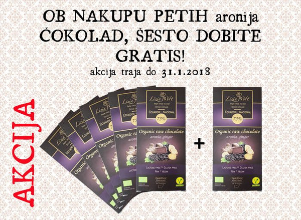 SALE chocolate aronia 5+1 free