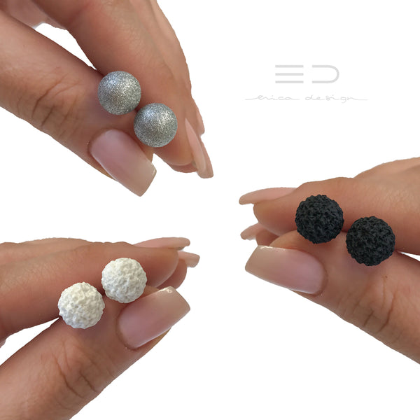 bulb set | white - black - silver