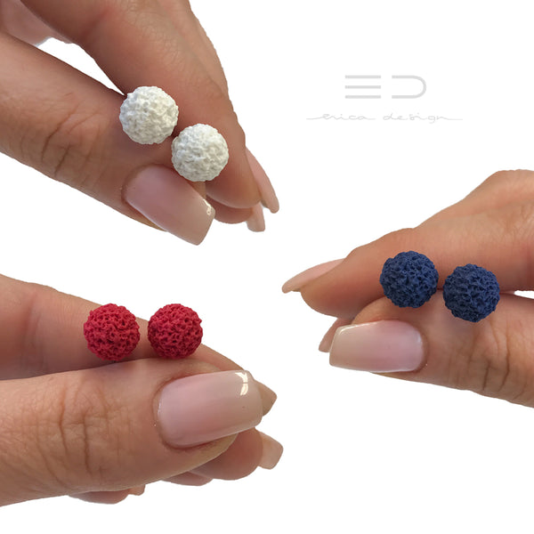 Bulb set | red - navy blue - white