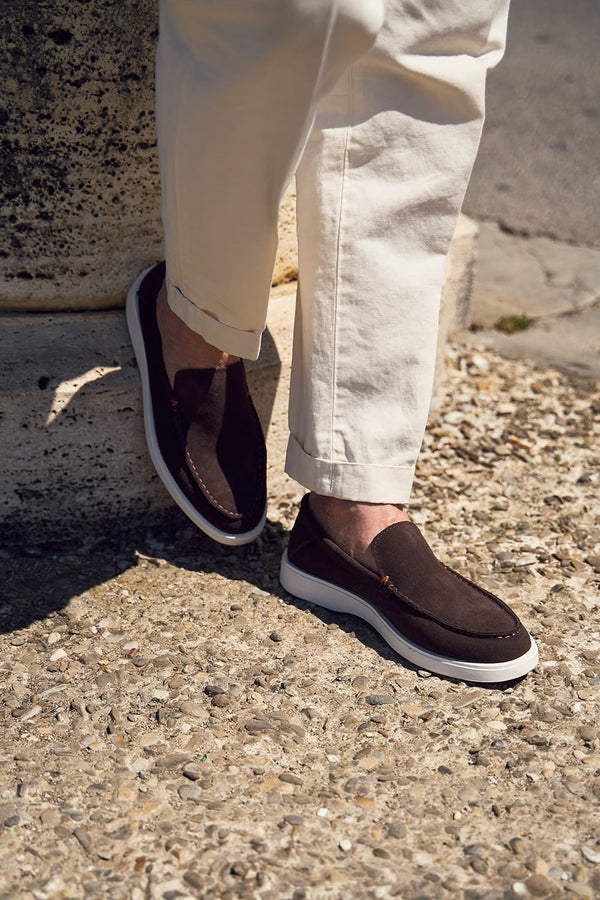 Scarpe Mocassino uomo 100% vera pelle Made in Italy - Barone Firenze